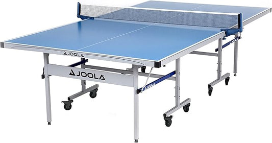 JOOLA NOVA Outdoor Ping Pong Table with Waterproof Table Tennis Net Set - Quick Assembly - All Weather Aluminum Composite Surface - Tournament Quality - Indoor & Outdoor Compatible