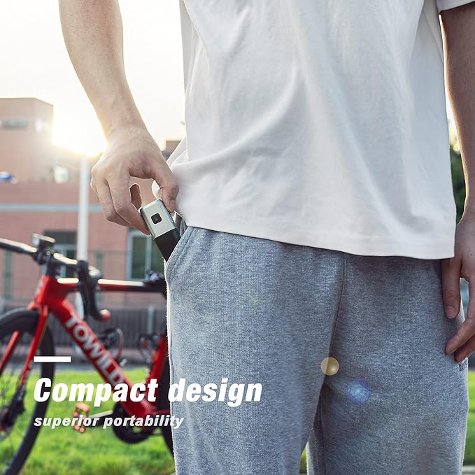 TOWILD BR1000 Bike Lights for Night Riding,1000 Lumen Lightweight Bike Front Light,Long Battery Life,Compatible with Garmin/GoPro Mount,3500mAh Rechargeable&Replaceable Battery,for Commuter Cyclists