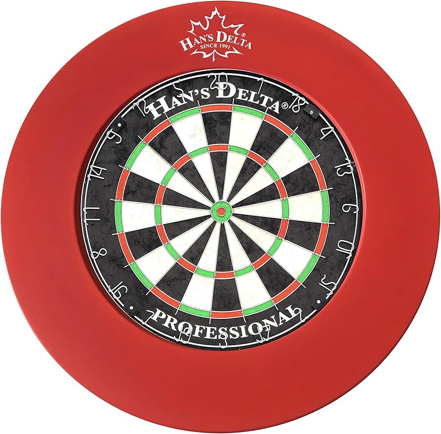 HAN'S DELTA Professional Dartboard Backboard Surround Wall Protector