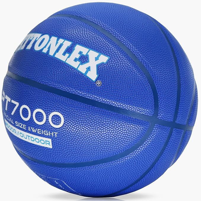 Basketball 29.5" - Official Size 7-Composite Leather - Indoor/Outdoor Basketball Ball for Adult Men