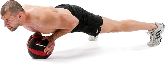 ProsourceFit Weighted Medicine Ball for Full Body Workouts