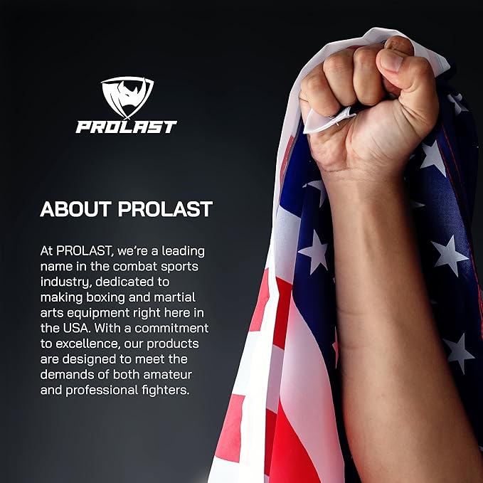 PROLAST Heavy Punching Kicking Bag for Adults, Boxing, MMA, Martial Arts, Muay Thai, Strength Training Equipment, Filled, 6ft, 150 lbs, Colored Trim Strap, Rhino Logo