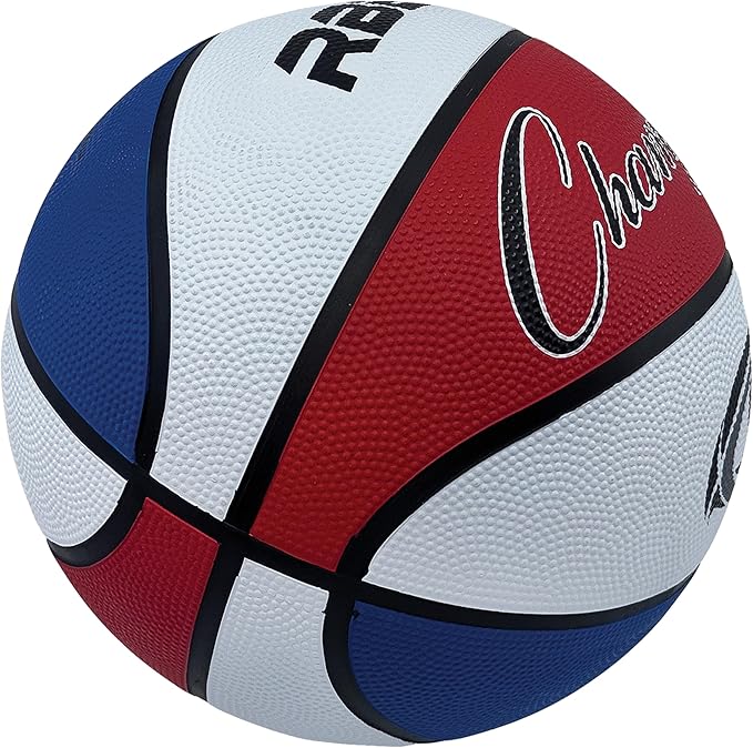 Champion Sports Rubber Basketballs – Heavy Duty Pro-Style, Indoor/Outdoor Use, Premium Basketball Equipment for Physical Education, Various Sizes & Colors (Size 3, 5, 6, 7)
