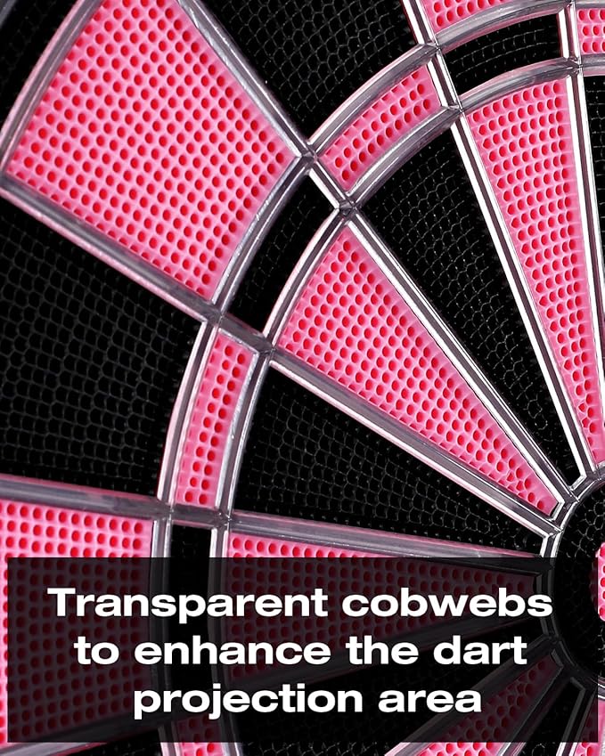 Electronic Dart Board with Bright Score Display, Multiple Games, and Durable Design-Perfect for Family Fun and Competitions-Includes Soft Tip with 12 Darts