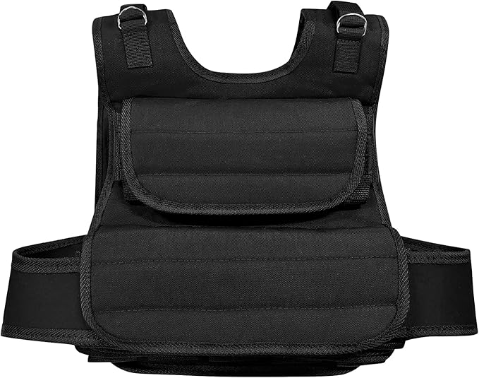 Adjustable Weighted Vest 44 Lb, Weight Vest for Men,Adjustable Wearable Weights with Iron Weights for Home Workouts and Strength Training