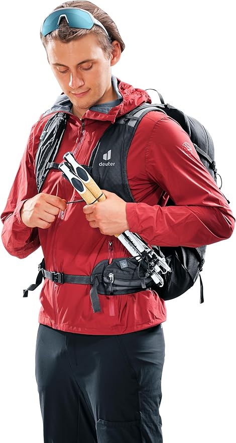 Deuter Unisex Speed Lite Pro 25L Hydro, Mountain Hiking Backpack with 2L Hydration Bladder, 25 Liters - Black