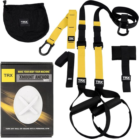 TRX Pro3 Suspension Trainer & XMount (White)