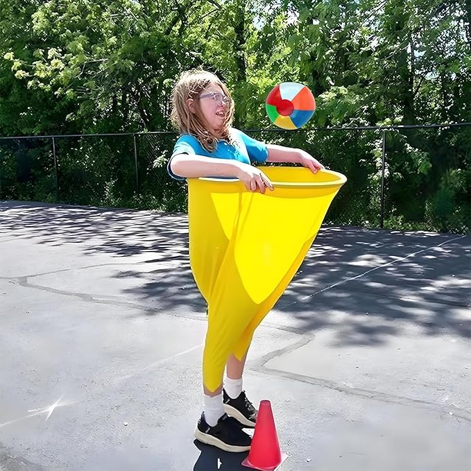 Granny Pants Yard Game, 8/16 Elastic Balls+Pump, Backyard Parties and Field Day,Tailgate & Backyard Lawn Games for BBQ, Camping, Team Building Events