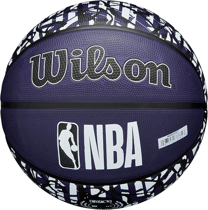 WILSON NBA Team Graffiti Basketballs - Size 7-29.5"