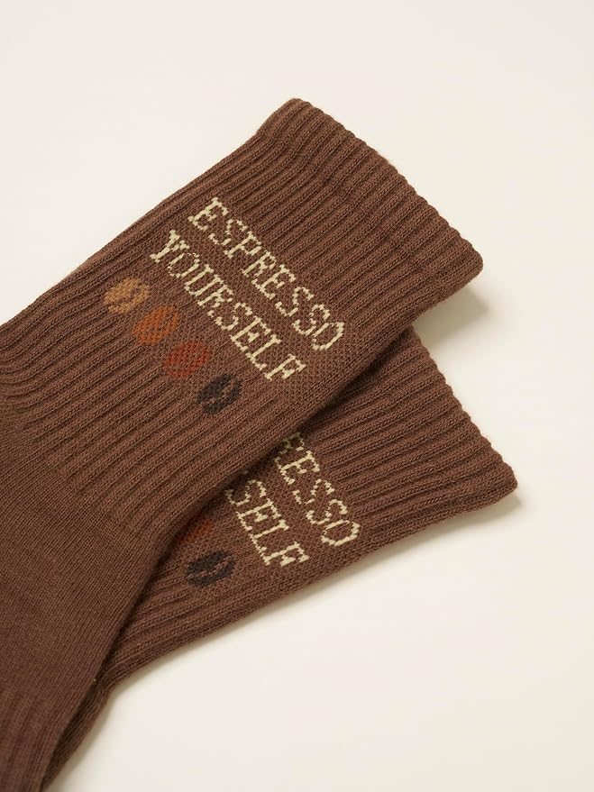 Crew Half Calf Grip Socks, Cutest Fruits Pilates Socks, Ruffle socks, Non-Slip, Barre Yoga Fitness