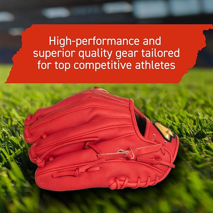 BB Stock Rise Baseball Glove for Youth & Little Leagues, Age 8-12, Infield & Outfield, 11.5", H-Web, Easy Break-in, Narrow Fit & Lightweight Design