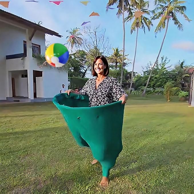 Granny Pants Yard Game, 2025 New Granny Pants Outdoor Game with Bouncy Balls, Giant Outdoor Games for Adults and Family, Funny Party Yard Games