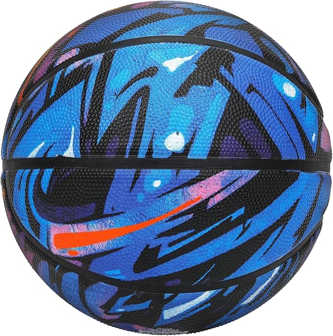 AND1 Chaos Basketball: Official Regulation Size 7 (29.5 inches) Rubber - Deep Channel Construction Streetball, Made for Indoor Outdoor Basketball Games