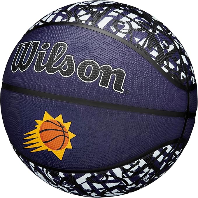 WILSON NBA Team Graffiti Basketballs - Size 7-29.5"