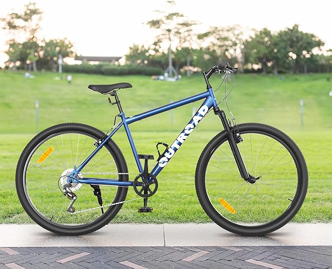 Beterland 26 Inch Mountain Bike, 1/7/21 Speed Comfort Bike wth Dual V Rakes, Bikes for Adults with Front Suspension and High Carbon Steel Frame, Bicycle with Adjustable Ergonomic Seat