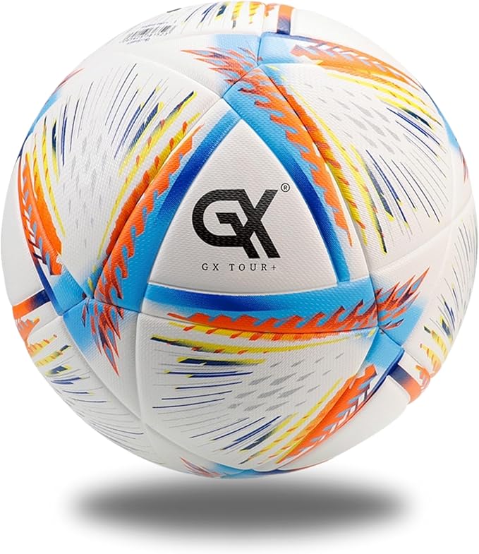 Thermo Bonded Polyurethane Soccer Ball Size 5 – Professional Grade PU Material, USA Quality Outdoor Sports, Premium Size 5 Soccer Ball for Training & Competitive Matches