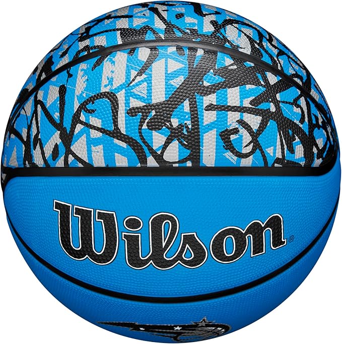 WILSON NBA Team Graffiti Basketballs - Size 7-29.5"