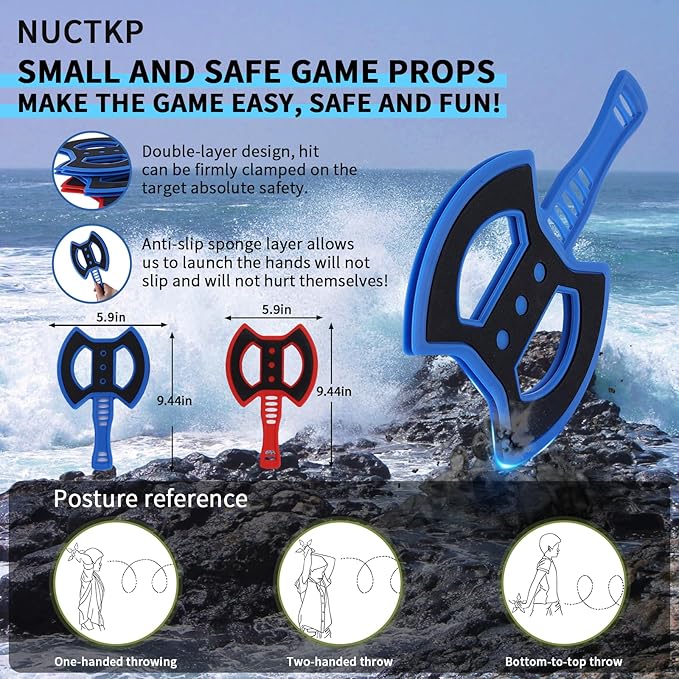 Throwing Axe Game Axe Throwing Target for Outdoor Play for All Family Members