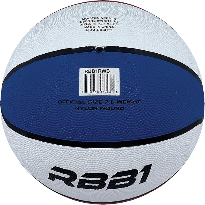 Champion Sports Rubber Basketballs – Heavy Duty Pro-Style, Indoor/Outdoor Use, Premium Basketball Equipment for Physical Education, Various Sizes & Colors (Size 3, 5, 6, 7)