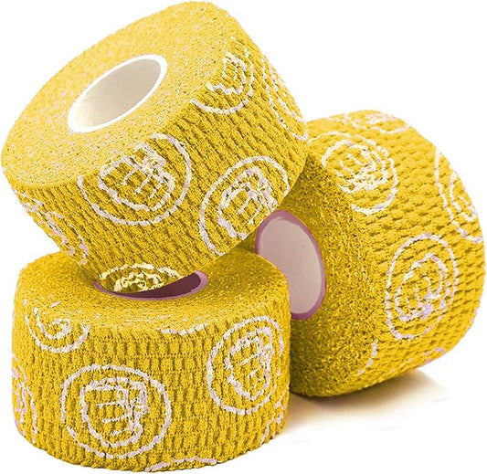 WOD Nation Flexible Hook-Grip Athletic Tape – Easy-Tear, Sweat-Proof Thumb & Finger Strips for Weightlifting