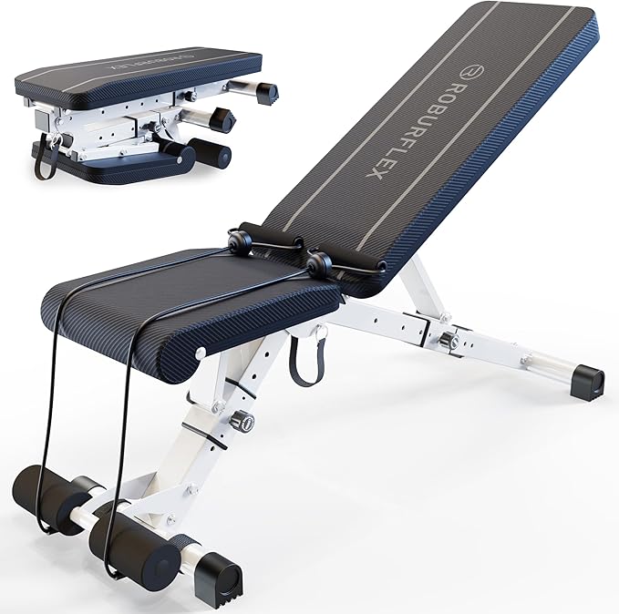 BUNDLE DEAL - Two Adjustable Dumbbells (80LB Green) + Dumbbell Stand + Adjustable Bench (4 items)
