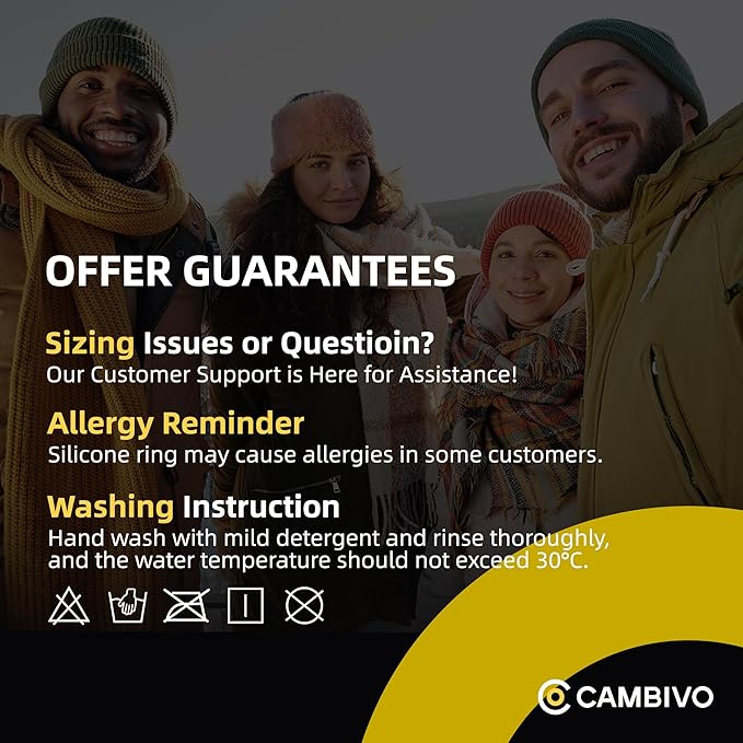 CAMBIVO Knee Braces for Knee Pain Women & Men,2 Pack Knee Compression Sleeves,Knee Support for Knee Pain Meniscus Tear,ACL & Arthritis Pain Relief(XX-Large,Black