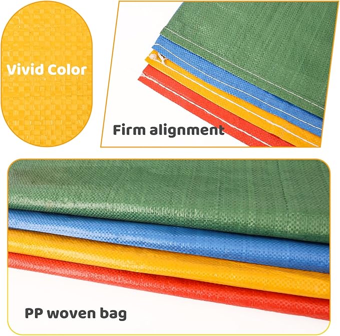 Potato Sack Race Bags, Large Size Race Bags for Family Game, Outdoor Games Sack Race Bags for Adults and Kids,Bean Bag Game Set Outside Yard Games