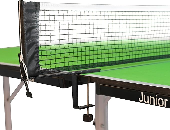 Butterfly Junior Ping Pong Table - 3/4 Size Table Tennis Table - Space Saver Game Table for Game Room - Regulation Height Ping Pong Table - Sturdy Frame - Ships Assembled with Net