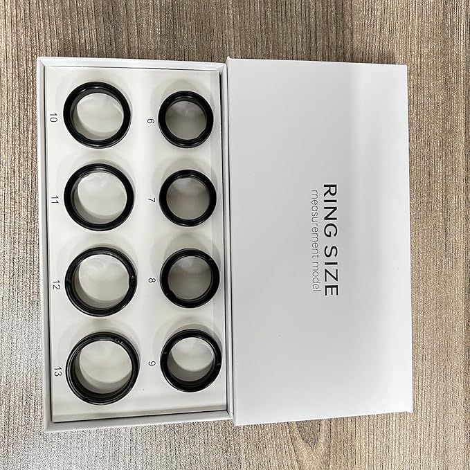 Ring Sizing Kit for Smart Ring - Size Before You Buy - Health Rings, Choose from Size 6 to 13, Perfect Ring Size for Smart Ring, Ring Sizer Measuring Tool