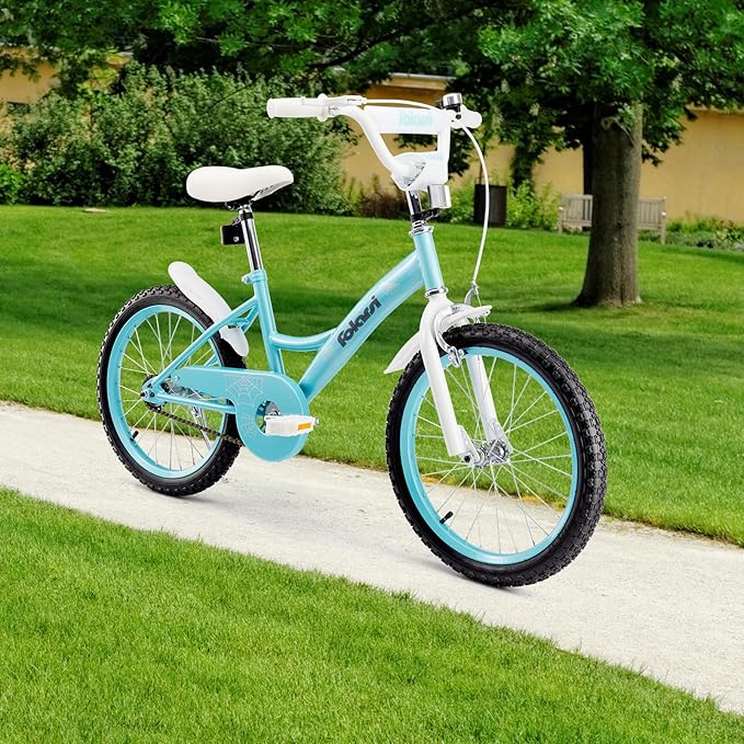 Kids Bike 14 16 18 Inch Bicycle for 3-9 Years Boys Girls Bike,Children's Bicycle with Bell Training Wheels, Multiple Colors