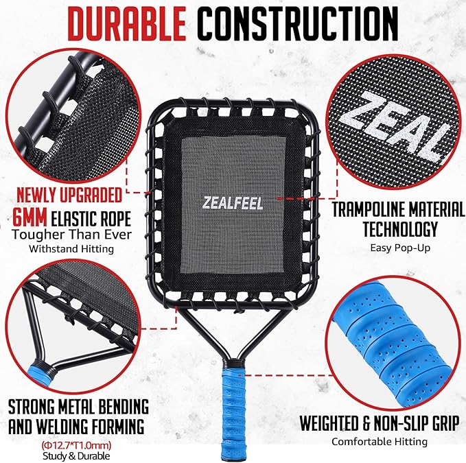 Baseball Racket for Fly Balls, 19-Ounce Fungo Racket Baseball/Softball Training, Scientific Weighted Bat with Ergonomic for Parents & Coaches, Designed to Hitting Ground Balls, Pop Flies & Line Drives