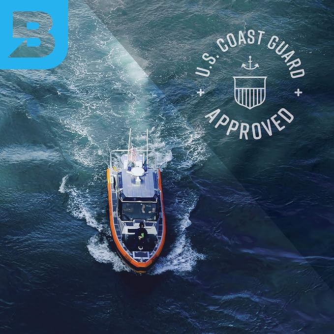 BLUESTORM Arcus 40 Automatic Inflatable PFD Life Jacket for Adults | US Coast Guard (USCG) Approved Life Vest