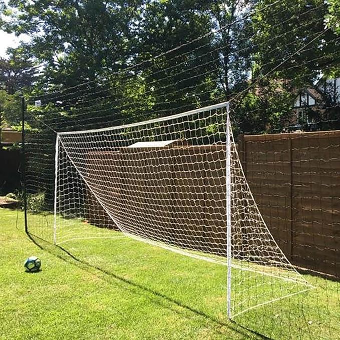 Soccer Goals & Soccer Backstop Net with Rebounder - All-in-One Backyard Net - Sports & Outdoors Soccer Goal for Volley, Passing, Solo Training
