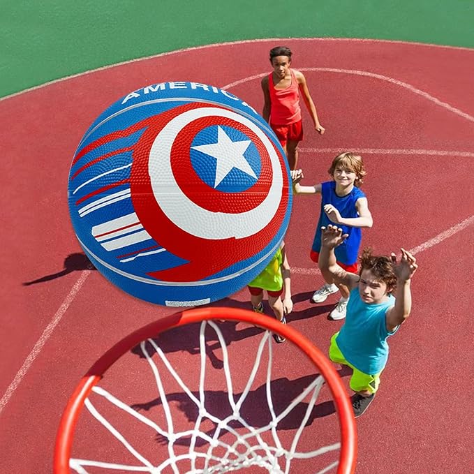Kids Basketball Size 5 Youth Basketball 27.5" for Indoor Outdoor Play Games,Training Basketball for Beginner(Boys&Girls)