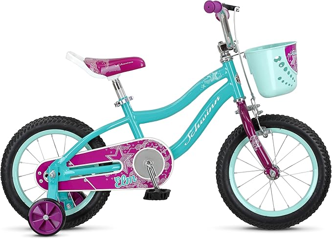 Schwinn Elm and Koen Bike or Balance Bike, 12-20 Inch Bike for Kids Ages 2-13, Black, Blue, Red, Teal, Pink or Purple, SmartStart Ergonomic Design, Adjustable Seat Grows with Child, Training Bicycle
