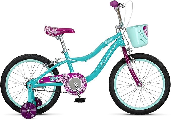 Schwinn Elm and Koen Bike or Balance Bike, 12-20 Inch Bike for Kids Ages 2-13, Black, Blue, Red, Teal, Pink or Purple, SmartStart Ergonomic Design, Adjustable Seat Grows with Child, Training Bicycle