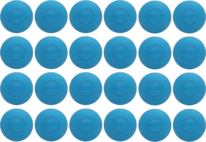 Velocity Lacrosse Balls - 1, 2, 3, 6, 12, 18, 24, 36, 60 and 120 Packs - for Practice, Official NFHS and College Approved Size