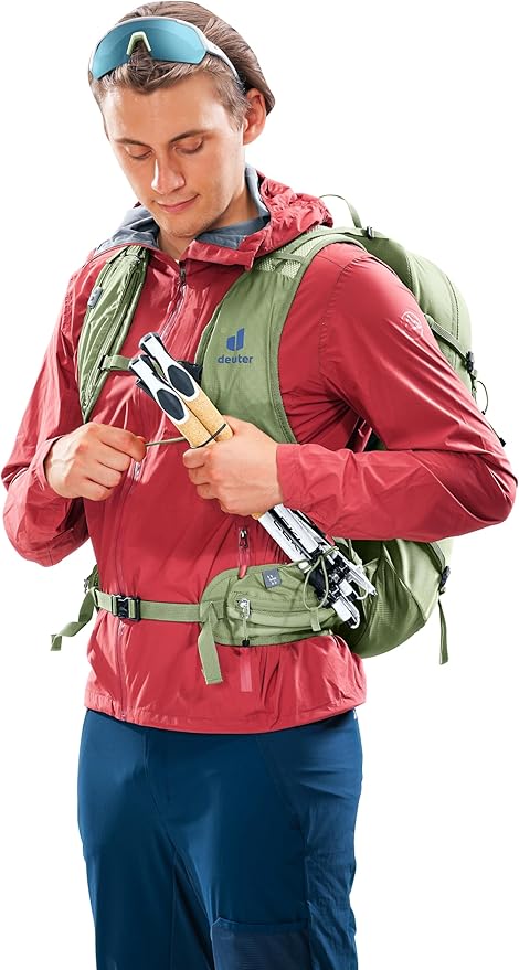 Deuter Unisex Speed Lite Pro 25L Hydro, Mountain Hiking Backpack with 2L Hydration Bladder, 25 Liters - Mineral-Grove