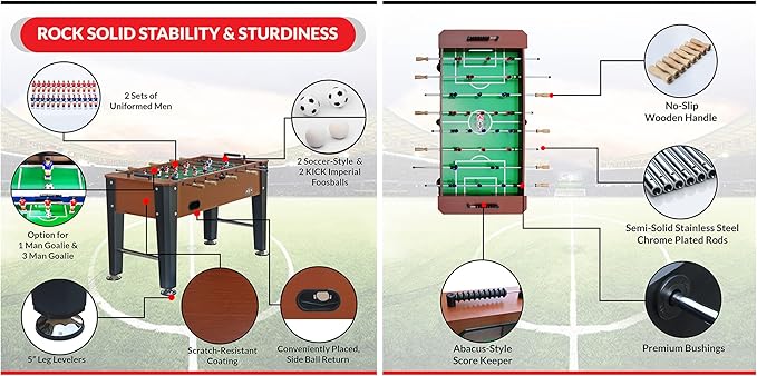KICK Venture 55" Foosball Table