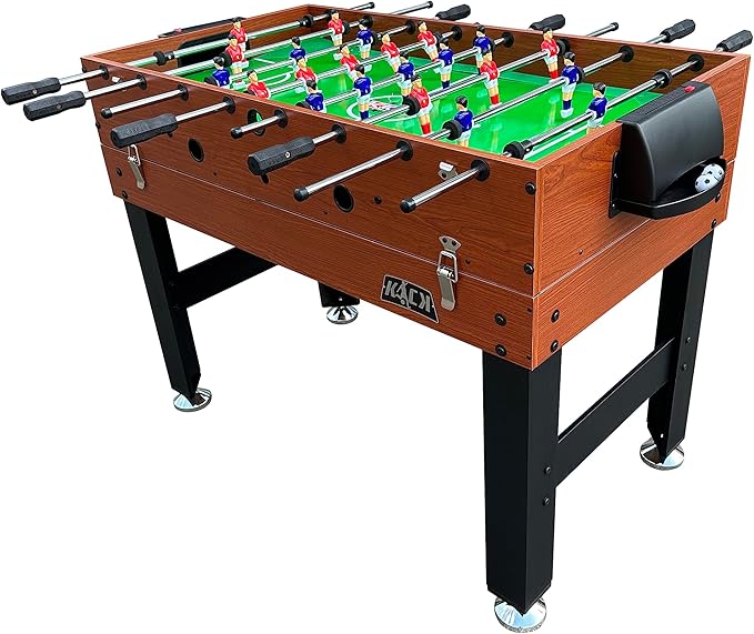 KICK Trio 48″ 3-in-1 Multi Game Table - Combo Game Table Set - Billiards, Air-Hockey, and Foosball for Home, Game Room, Friends and Family!