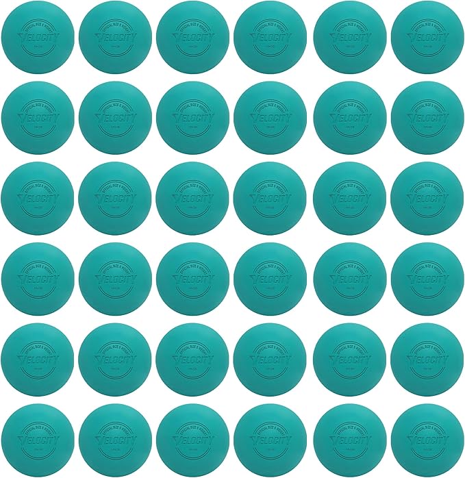 Velocity Lacrosse Balls - 1, 2, 3, 6, 12, 18, 24, 36, 60 and 120 Packs - for Practice, Official NFHS and College Approved Size