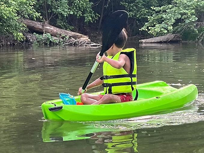 Kids Kayak Paddle for River Tubing and Water Adventures | Double-Sided Oars Ideal for Young Paddlers or on River Runs, Lakes, and Streams | Lightweight, Easy-to-Use