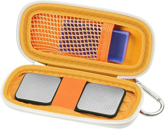 Heart Monitor Case Compatible with AliveCor Kardia Mobile ECG/for KardiaMobile 6L for Apple and Android Device - CASE ONLY (Orange)