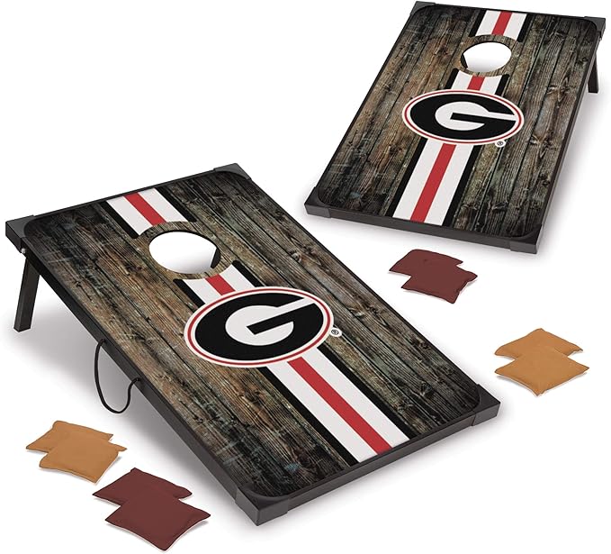Wild Sports NCAA 2' x 3' MDF Deluxe Cornhole Set - with Corners and Aprons
