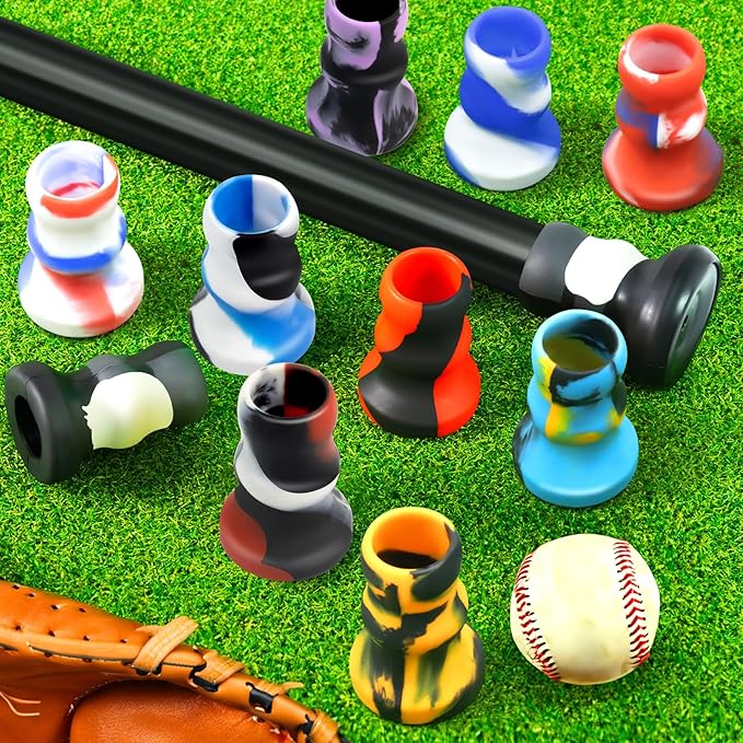 JAYA 2 Pack Bat Knob Taper, Exclusive Installation Lubricant, Easy Installation Bat Knob Taper, Increased Bottom Protection, Ergonomic Design, for Enhanced Grip and Protection