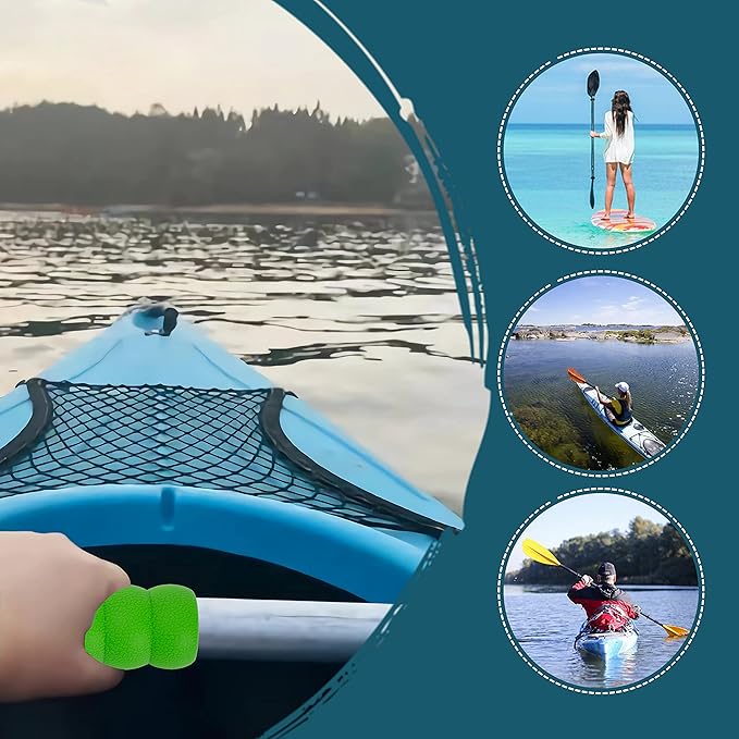Kayak-Paddle-Grips-2-Pack - No-Slip Oar-Grip for Take-Apart Paddles,Blister Prevention Kayaking Accessories(Diameter 30mm/1.18 inches)