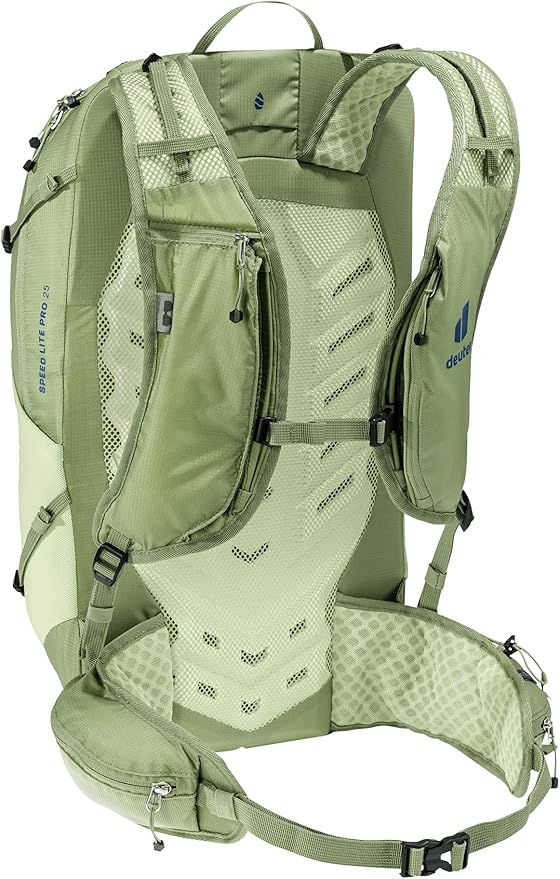 Deuter Unisex Speed Lite Pro 25L Hydro, Mountain Hiking Backpack with 2L Hydration Bladder, 25 Liters - Mineral-Grove