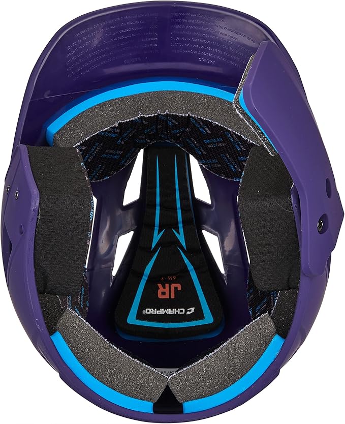 CHAMPRO HX Gamer Plus Batting Helmet with Reversible Jaw Guard