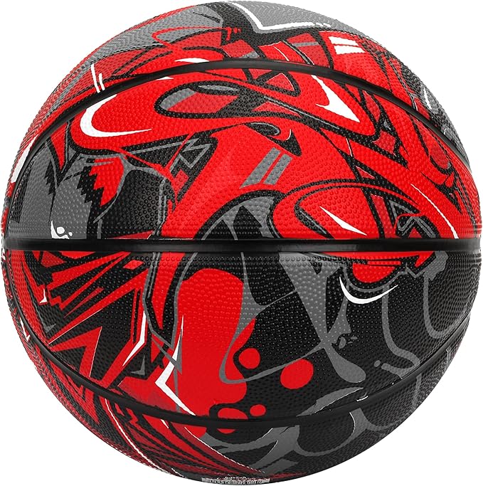 AND1 Enigma Basketball - Streetball for Indoor and Outdoor Use, Deep Channel Construction and Durability