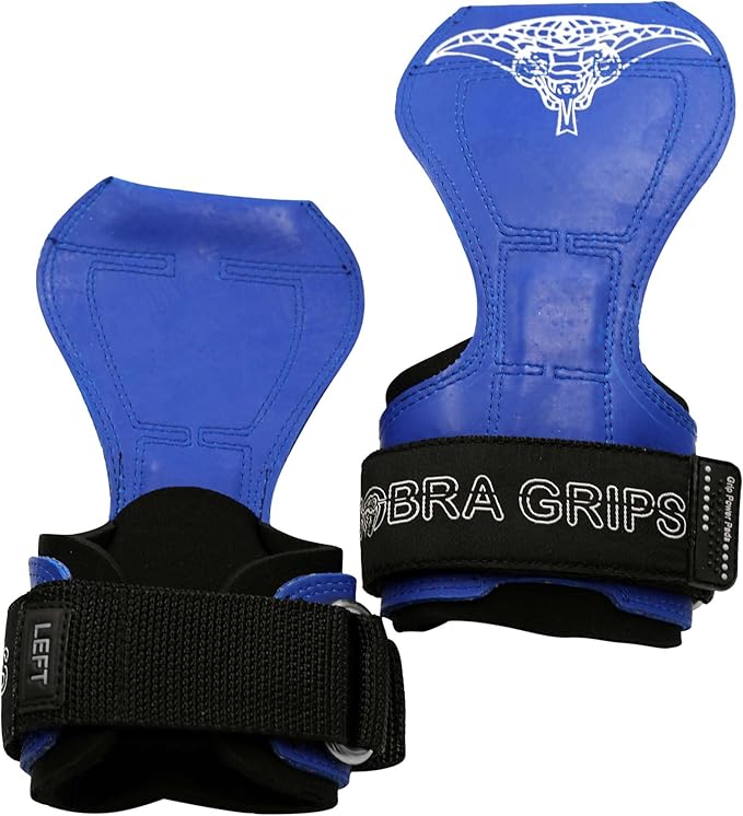 Cobra Grips PRO Weight Lifting Gloves Heavy Duty Straps Alternative Power Lifting Hooks for Deadlifts Adjustable Neoprene Padded Wrist Support Bodybuilding